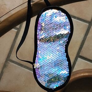 Sequin sleep mask